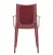 Scaun cu brate Kartell H.H.H., design Philippe Starck, bordeaux