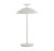 Veioza Kartell Mini Geen-A Battery, design Ferruccio Laviani, LED 1.5W, h36.5cm, alb