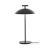 Veioza Kartell Mini Geen-A, design Ferruccio Laviani, LED 1.5W, h36.5cm, negru