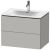 Dulap baza suspendat Duravit L-Cube 720x481mm, cu doua sertare, gri ciment mat