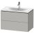 Dulap baza suspendat Duravit L-Cube 820x481mm, cu doua sertare, gri ciment mat