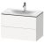 Dulap baza suspendat Duravit L-Cube 820x481mm, cu doua sertare, alb mat