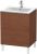 Dulap baza pe pardoseala Duravit L-Cube cu doua sertare, 62cm, furnir nuc natur