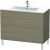 Dulap baza pe pardoseala Duravit L-Cube cu doua sertare, 102cm, stejar terra
