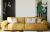 Canapea Gamma Dandy Limousine cu 3 locuri, 262cm, piele Vintage H692, HandMade in Italy