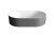 Lavoar tip bol Besco Lova Glam 34x53x13cm, mineral DuraBe, grafit