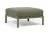 Pouf exterior Nardi Maximo 82.5x82.5cm, cadru verde Cactus, perna verde Timo Sunbrella