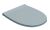 Capac wc Globo 4All cu inchidere lenta, 54cm, albastru