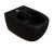 Bideu suspendat Globo 4All, 54cm, negru mat