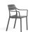 Scaun exterior Nardi Cassia Armchair gri Basalto