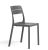 Scaun exterior Nardi Cassia Bistrot gri Basalto