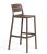 Scaun inalt exterior Nardi Cassia Stool, h76cm, maro Tabacco