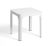 Masuta exterior Nardi Net 40x40cm, h 40cm, alb