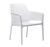 Scaun exterior Nardi Net Relax, alb