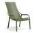 Fotoliu exterior Nardi Net Lounge verde agave