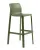 Scaun inalt exterior Nardi Net Stool, h76cm, verde agave