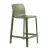 Scaun inalt exterior Nardi Net Mini Stool, h65cm, verde agave