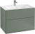 Dulap baza suspendat Villeroy & Boch Finion cu 2 sertare, 80x59x50cm, Olive Matt
