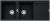 Chiuveta bucatarie Franke Maris MRG 621 cu doua cuve, 1160x500mm, fragranite, Matte Black