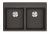 Chiuveta bucatarie Franke Maris MRG 620-35-35 TL cu doua cuve, 760x510mm, fragranite, Slate Grey