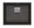 Chiuveta bucatarie Franke Kubus 2 KNG 110-52, 52x42cm, fragranite, Slate Grey