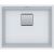 Chiuveta bucatarie Franke Kubus 2 Pro KNG 110-52, 560x460mm, set accesorii incluse, Fragranite Bianco