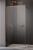 Cabina de dus tip Walk-in Radaway MODO F II Brushed Copper 120 cm, profil cupru periat