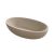 Lavoar oval tip bol Riho Escala 55x32cm, Solid Surface, grej