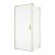 Perete lateral fix Ronal (SanSwiss) Cadura CAT1 90cm, sticla AquaPerle 6mm, profil auriu