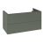 Dulap baza suspendat Villeroy & Boch Antao cu 2 sertare, 98.8x50.4cm, Leaf Green Matt