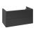 Dulap baza suspendat Villeroy & Boch Antao cu 2 sertare, 98.8x50.4cm, Black Matt
