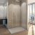Cabina de dus Walk-In Ronal (SanSwiss) Easy STR4P 140cm, sticla securizata 8mm