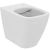 Vas wc Ideal Standard i.life B Square Rimless+, back-to-wall, alb