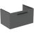 Dulap baza Ideal Standard i.Life B cu 1 sertar, 80x50.5x44cm, gri mat