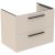 Dulap baza Ideal Standard i.Life B cu 2 sertare, 80x50.5x63cm, bej mat