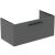 Dulap baza Ideal Standard i.Life B cu 1 sertar, 100x50.5x44cm, gri mat