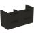 Dulap baza Ideal Standard i.Life B cu 4 sertare, 120x50.5x63cm, gri carbon mat