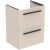 Dulap baza suspendat Ideal Standard i.life S cu doua sertare, 50cm, bej nisipiu mat