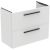 Dulap baza suspendat Ideal Standard i.life S cu doua sertare, 80cm, alb mat