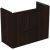 Dulap baza suspendat Ideal Standard i.life S cu doua sertare, 80cm, stejar cafeniu