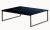 Masuta Gamma T62, top ceramic Noir Desir, baza metalica, 100x100cm, h34cm, Made in Italy