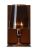 Veioza Kartell Take design Ferruccio Laviani, E14 max 5W LED, h31cm, fumuriu transparent