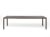 Masa exterior Nardi Tevere 210 extensibila, max 275x100cm, baza aluminiu, terra