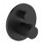 Baterie dus termostatata Duravit Thermo montaj incastrat, necesita corp ingropat, negru mat