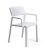 Scaun exterior Nardi Trill Armchair cu brate, alb