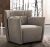 Fotoliu Gamma Tulip PNA, piele Burt F613, HandMade in Italy