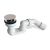 Sifon pentru cada fara preaplin Villeroy & Boch click-clack cu capac Almond