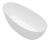 Cada ovala freestanding Villeroy & Boch Antao 170x75cm, fara preaplin, Stone White