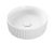 Lavoar tip bol Besco Clea Ryfle Cera-Line d 36cm, fara orificiu baterie, fara preaplin, alb