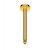 Brat de dus Duravit Shower Round 20cm, cu montaj in tavan, auriu lucios